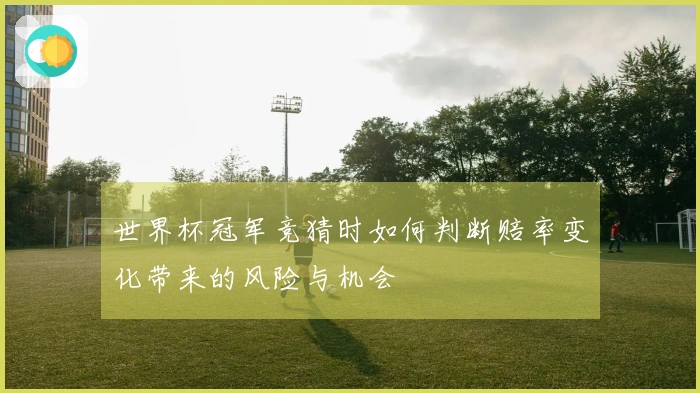 世界杯冠军竞猜时如何判断赔率变化带来的风险与机会